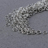 Silver Stainless Steel Jump Rings for Jewelry Making
