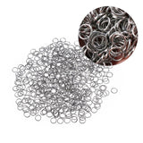 Silver Stainless Steel Jump Rings for Jewelry Making