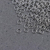 Silver Stainless Steel Jump Rings for Jewelry Making