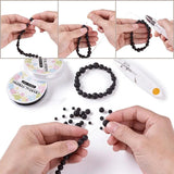 10 Rolls Elastic Crystal Thread for Bracelets 0.4mm-1mm