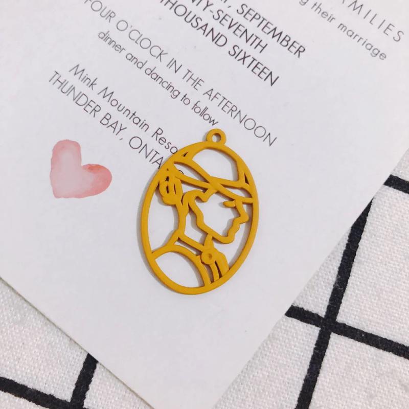 10pcs Avatar Pendant Base for Jewelry Making DIY Charms