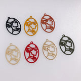10pcs Avatar Pendant Base for Jewelry Making DIY Charms