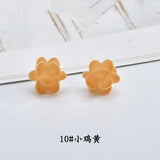 Micro-velvet Petal Ball Pendant Earrings Kit