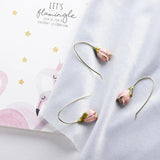 Fresh Petal Tulip Flower Hair Accessories DIY Jewelry Earrings