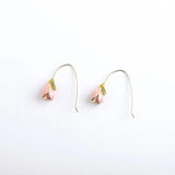 Fresh Petal Tulip Flower Hair Accessories DIY Jewelry Earrings