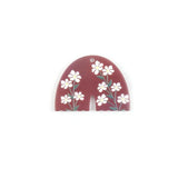 10 PCS Acrylic Embossed Flower Pendant for Earrings DIY