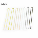BoYuTe Brass U Shaped Hair Fork Hairpin Diy Hair Accessories