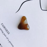 Chubby Irregular Acrylic Triangle Gradient Blooming Patch Bead Material