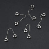 5Pcs Safety Chain Rubber Stopper Beads for Bracelets