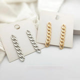 European & American S925 Silver Chain Earrings, Hypoallergenic