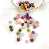 10pcs Vintage Natural Stone DIY Earrings Ear Studs Accessories