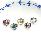 Leopard Plaid Alloy Pendant Earrings DIY Accessories Materials