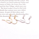 50pcs 18K Gold Plated Spring Ear Hook Earrings Thread DIY Accessories