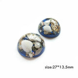Resin Shell DIY Jewelry Making Material 6pcs