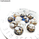 Resin Shell DIY Jewelry Making Material 6pcs