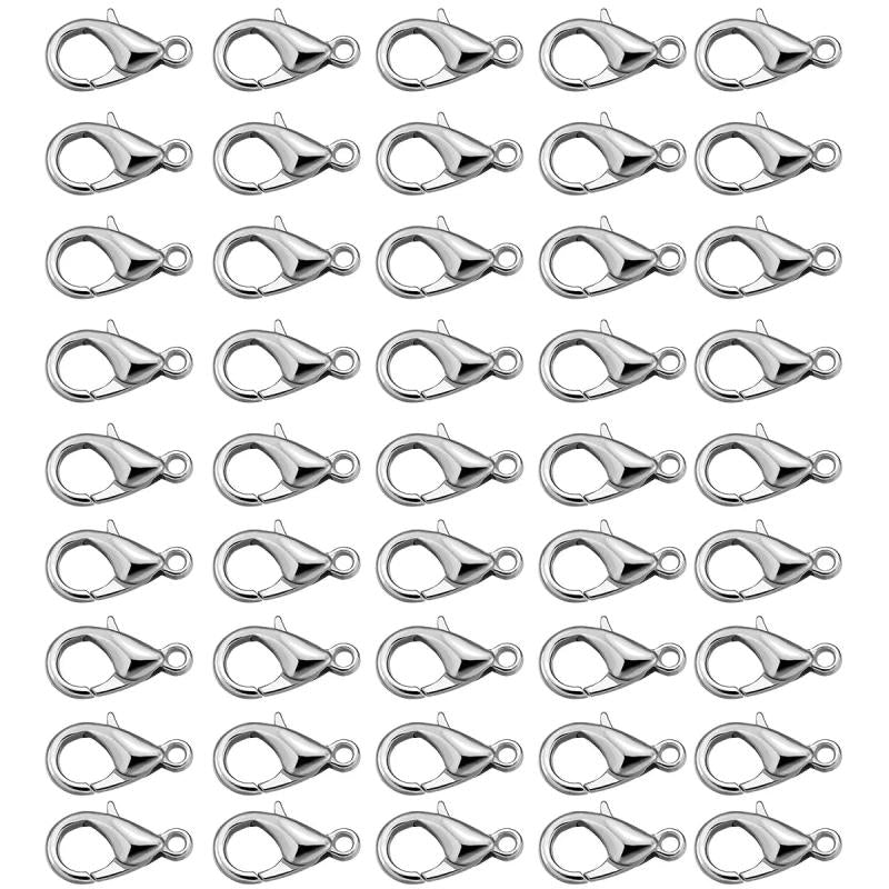DIY Pendant Clasp Charm Stoppers Bracelets Rope Buckle Jewelry Making Supplies