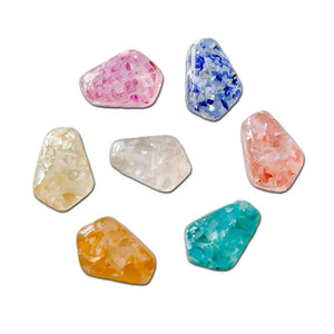 Acrylic Resin Beads Pendant Bracelet Earring Diy Accessories Crafts 8pcs