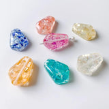 Acrylic Resin Beads Pendant Bracelet Earring Diy Accessories Crafts 8pcs