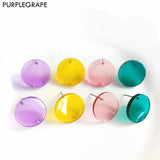 10pcs 20mm Acrylic Ear Needle Jewelry Making Material Jelly