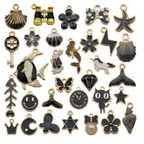 High Alloy Metal Drop Oil Charms KC Pendant DIY Keychain Bracelet Mix