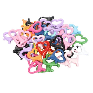 50 Lobster Clasps Candy Lobster Claw Clasps for Jewelry Making