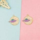 Alloy earrings pendant material DIY ear accessories