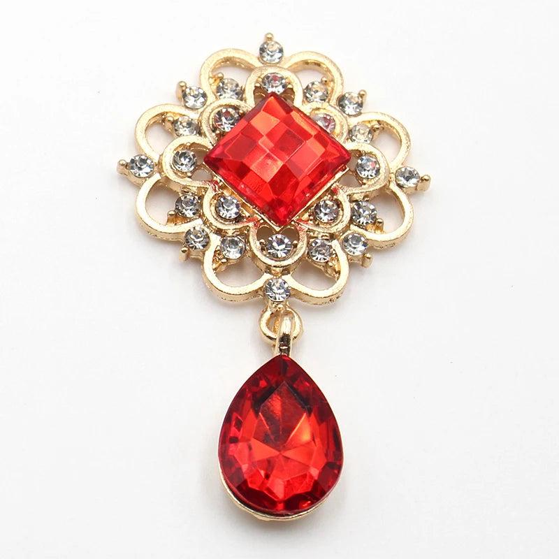 5pcs Flower Pendant Sewing Button for Wedding Accessories