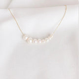 Natural Fresh Water Macroporous Near-Round Beads Single Pearl Loose Beads