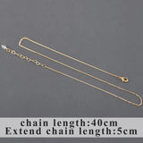 18k Plated Chain Necklace for Women