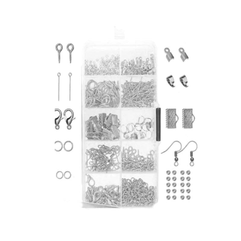 Jewelry Making Supplies Set Lobster Clasp Jump Rings