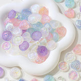 Acrylic Plated Love Beaded Beads DIY Jewelry Materials