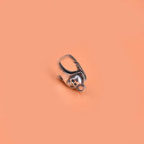 925 Sterling Silver Skull Clasp for DIY Jewelry Making