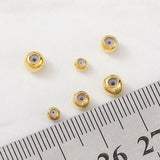 Adjustable Silicone Positioning Beads for DIY Necklace Jewelry