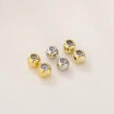 Adjustable Silicone Positioning Beads for DIY Necklace Jewelry