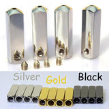 4 Pcs Metal Tips No Tie Shoelaces for Sneakers Square Basketball Shoes