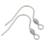 100pcs Stainless Steel Wire Clasp Earring Hooks for DIY Jewelry Making