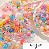 Hand-drawn Beaded Cartoon Animal DIY Phone Chain Bag Material