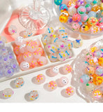 Hand-drawn Beaded Cartoon Animal DIY Phone Chain Bag Material