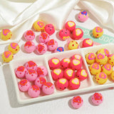 Japanese Hand-Painted Drip Oil Ins Love Beads DIY Material