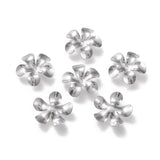 50pcs 304 Stainless Steel Flower Bead Caps Cone End Beads Cap for DIY Jewelry