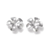 50pcs 304 Stainless Steel Flower Bead Caps Cone End Beads Cap for DIY Jewelry