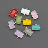 18k Plated Nickel Free DIY Earring Pendants 6pcs/lot