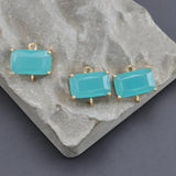 18k Plated Nickel Free DIY Earring Pendants 6pcs/lot