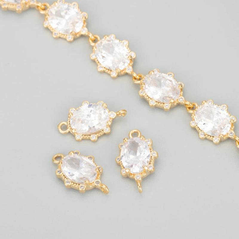 MB80 18k Plated Jewelry Making Findings 6pcs/lot