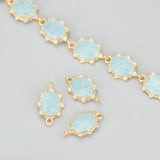 MB80 18k Plated Jewelry Making Findings 6pcs/lot