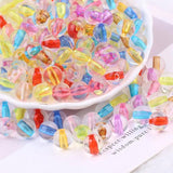 100pcs Acrylic Transparent Round Beads For Jewelry Making