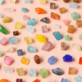 20g Macaron Broken Stone Glass Loose Beads for DIY Jewelry