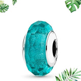 925 Silver Glaze Roundel Beads for Bracelets Bangles