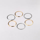 100Pcs/Lot Stainless Steel 316L Circle Pendant for Jewelry Making