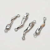 14K Plated Color-Preserving Double Hanging Buckle DIY Necklace Bracelet